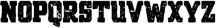 CS Allied Stamp Regular otf (400) Font UPPERCASE