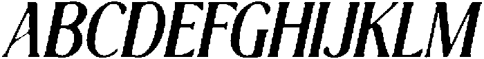 CS Alma Drawn Italic otf (400) Font