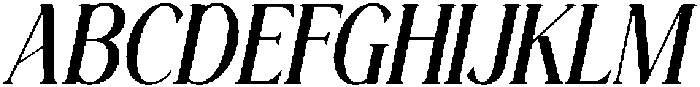 CS Alma Italic otf (400) Font