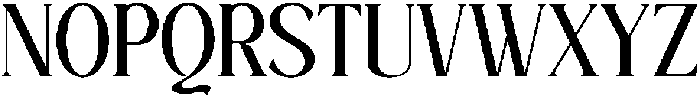 CS Alma Regular otf (400) Font UPPERCASE
