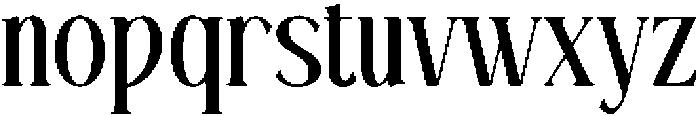 CS Alma Regular otf (400) Font LOWERCASE