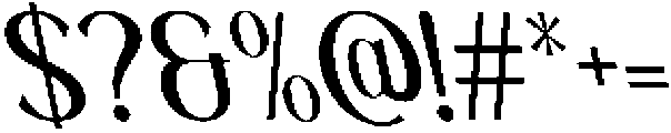 CS Alma Reverse Italic otf (400) Font OTHER CHARS