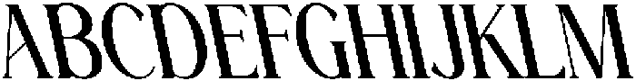 CS Alma Reverse Italic otf (400) Font UPPERCASE
