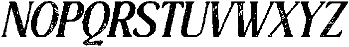 CS Alma Stamp Italic otf (400) Font UPPERCASE