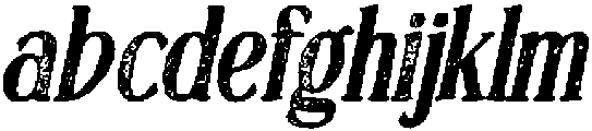 CS Alma Stamp Italic otf (400) FONT