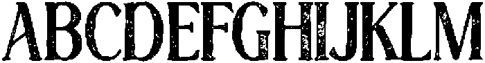 CS Alma Stamp Regular otf (400) Font UPPERCASE