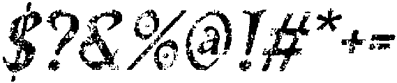 CS Alodia Stamp Italic otf (400) Font OTHER CHARS
