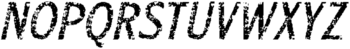 CS Alondra Stamp Italic otf (400) Font UPPERCASE