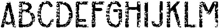 CS Alonzo Stamp Regular otf (400) Font UPPERCASE