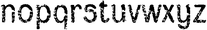 CS Alonzo Stamp Regular otf (400) Font LOWERCASE