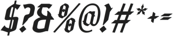 CS Alore Italic otf (400) Font OTHER CHARS