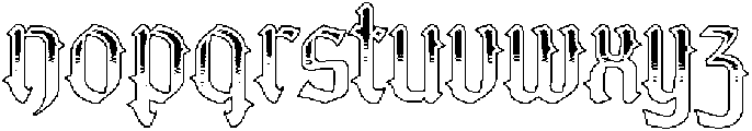 CS Alore Stippled Regular otf (400) Font LOWERCASE