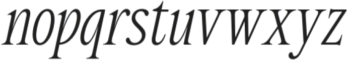 CS Alpine Italic otf (400) Font LOWERCASE