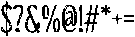 CS Alpine Stamp Regular otf (400) Font OTHER CHARS
