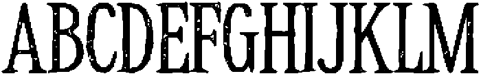 CS Alpine Stamp Regular otf (400) Font UPPERCASE