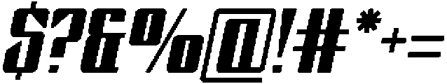 CS Alsager Italic otf (400) Font OTHER CHARS