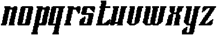 CS Alsager Pixel Regular otf (400) Font LOWERCASE