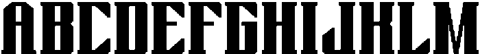 CS Alsager Regular otf (400) Font UPPERCASE