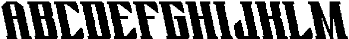 CS Alsager Reverse Italic otf (400) Font UPPERCASE