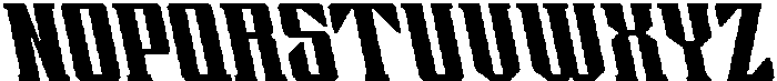 CS Alsager Reverse Italic otf (400) Font UPPERCASE