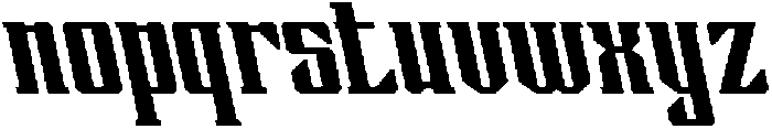 CS Alsager Reverse Italic otf (400) Font LOWERCASE