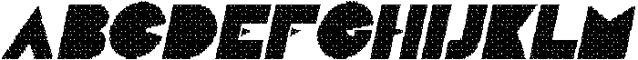 CS Aluka Disco Italic otf (400) Font UPPERCASE