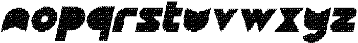 CS Aluka Disco Italic otf (400) Font LOWERCASE