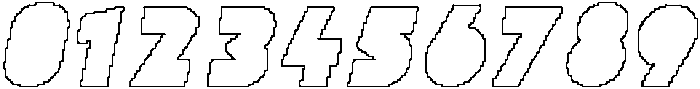CS Aluka Pixel Outline otf (400) Font OTHER CHARS