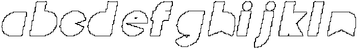 CS Aluka Pixel Outline otf (400) FONT