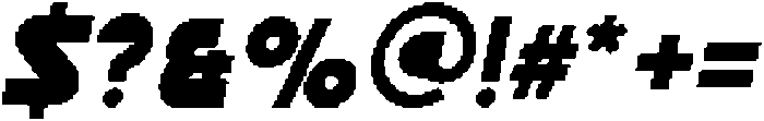 CS Aluka Pixel Regular otf (400) Font OTHER CHARS