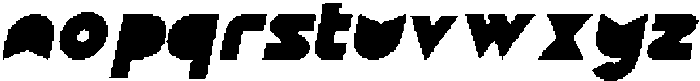 CS Aluka Pixel Regular otf (400) Font LOWERCASE