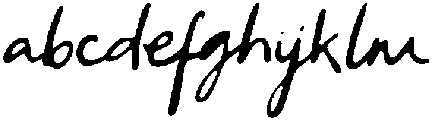CS Alyaka Drawn Italic otf (400) Font LOWERCASE