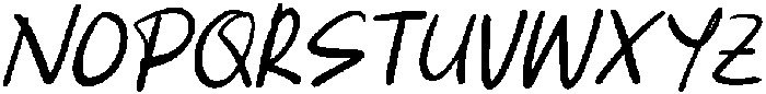 CS Alyaka Italic otf (400) Font UPPERCASE