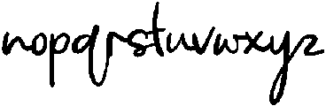 CS Alyaka Regular otf (400) Font LOWERCASE