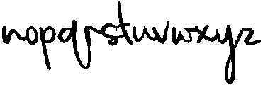 CS Alyaka Reverse Italic otf (400) Font LOWERCASE