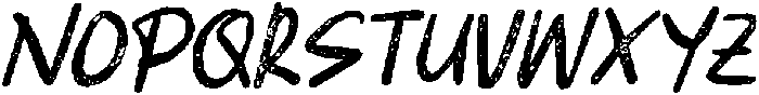CS Alyaka Stamp Italic otf (400) Font UPPERCASE