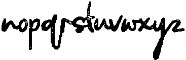 CS Alyaka Stamp Regular otf (400) Font LOWERCASE