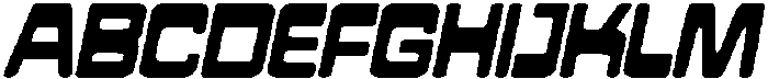 CS Amador Drawn Italic otf (400) Font UPPERCASE