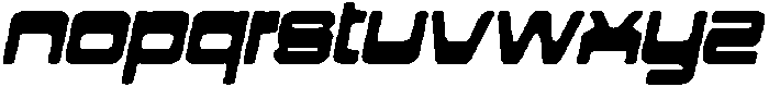 CS Amador Drawn Italic otf (400) Font LOWERCASE