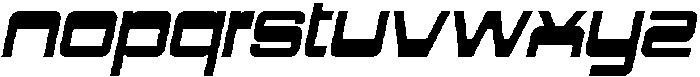 CS Amador Italic otf (400) Font LOWERCASE