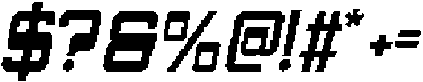 CS Amador Pixel Regular otf (400) Font OTHER CHARS