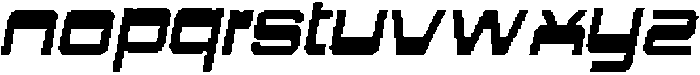 CS Amador Pixel Regular otf (400) Font LOWERCASE