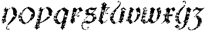 CS Amapola Stamp Italic otf (400) Font LOWERCASE