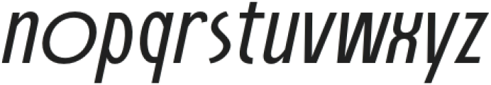 CS Amber Italic otf (400) Font LOWERCASE