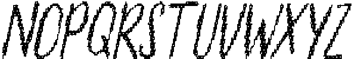 CS Amble Disco Italic otf (400) Font UPPERCASE