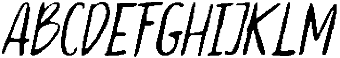 CS Amble Drawn Italic otf (400) Font UPPERCASE