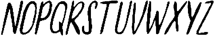 CS Amble Drawn Italic otf (400) Font UPPERCASE