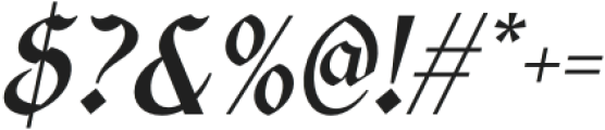 CS Amenity Italic otf (400) Font OTHER CHARS