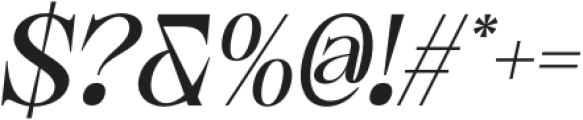 CS Amerta Italic otf (400) Font OTHER CHARS