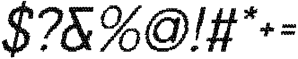 CS Amias Disco Italic otf (400) Font OTHER CHARS